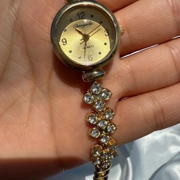 Panthere Vintage classy Gold Chain BraceletZircon/waterproof